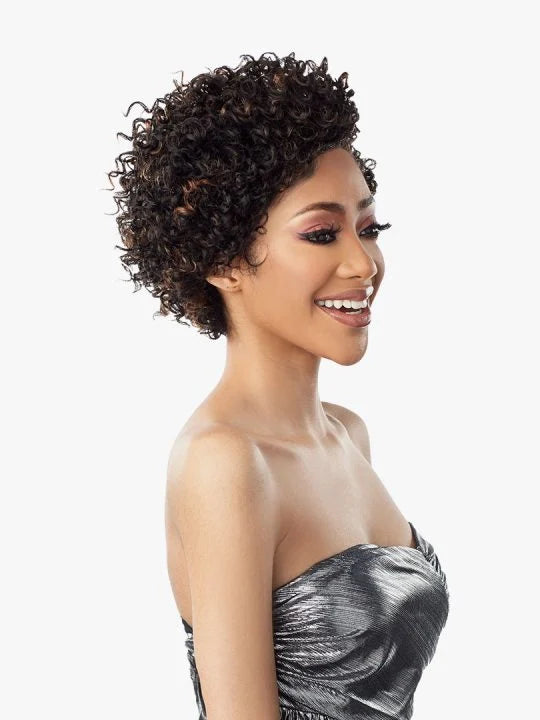 ZAILA Voluminous barrel curls with straight top