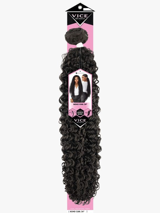 VICE BUNDLES BOHO CURL 24″ Tight, ringlet curls style