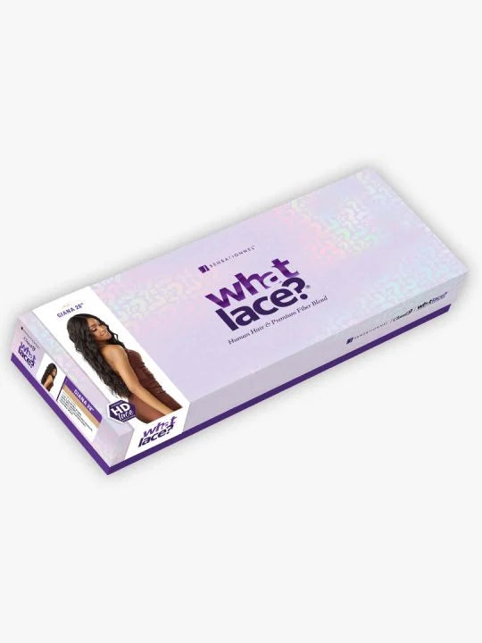 WHAT LACE? HUMAN HAIR BLEND GIANA 28″