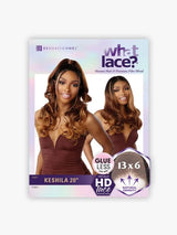 WHAT LACE? HUMAN HAIR BLEND KESHILA 20″