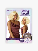 WHAT LACE? HUMAN HAIR BLEND TALISA 12″