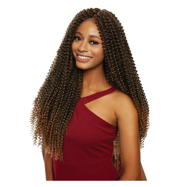 AFRI-NAPTURAL: 3X COILY BOHEMIAN 20" (CB3P2004) CROCHET BRAIDS