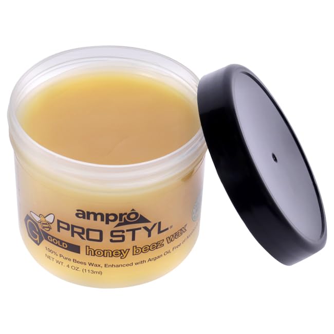 AMPRO PRO STYL HONEY BEEZ STYLIN BEEZ WAX - 4 OZ (GOLD)