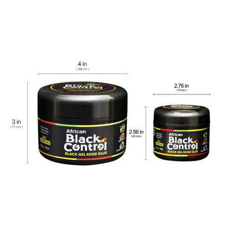 African Black Control Black Gel Edge Glue Find Your New Look Today!