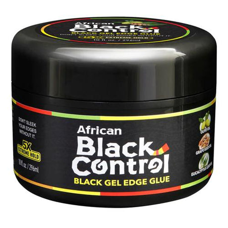 African Black Control Black Gel Edge Glue Find Your New Look Today!