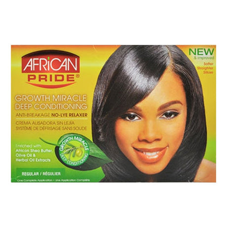 African Pride Anti-Breakage No-Lye Relaxer Find Your New Look Today!
