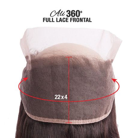 Ali Bundles Unprocessed 100% Virgin Human Hair Weave 360 Full Lace Frontal 7A Body Wave Find Your New Look Today!