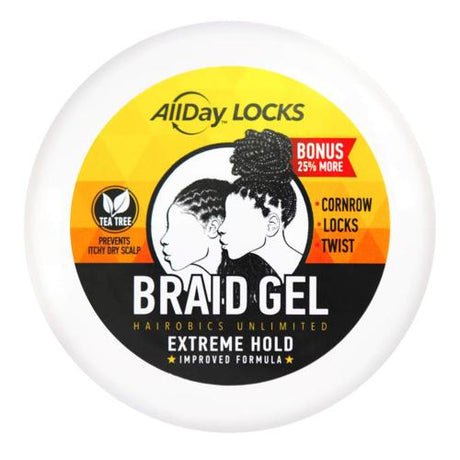 All Day Locks Braid Gel Extreme Hold Find Your New Look Today!