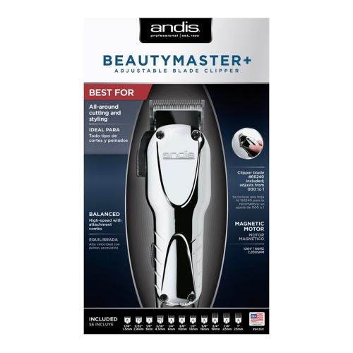 Andis Professional Beauty Master+ Adjustable Blade Clipper Find Your New Look Today!