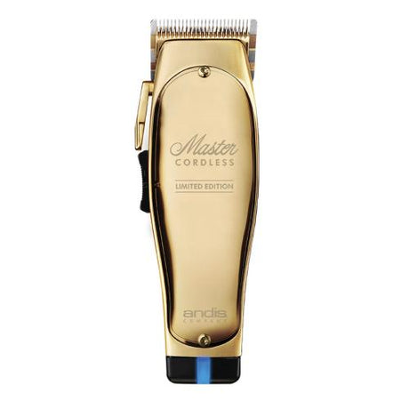 Andis Professional Limited Gold Edition Master Cordless Lithium-Ion Clipper Find Your New Look Today!