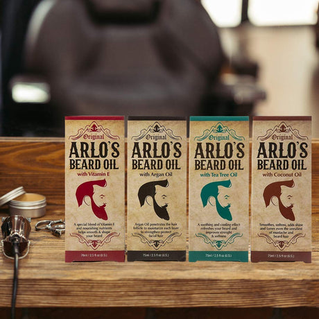 Arlo's 99% Natural Original Beard Oil, Pro-growth Growth Enhancer, 2.5 Fluid Ounce Find Your New Look Today!