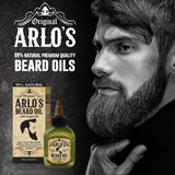 Arlo's 99% Natural Original Beard Oil, Pro-growth Growth Enhancer, 2.5 Fluid Ounce Find Your New Look Today!