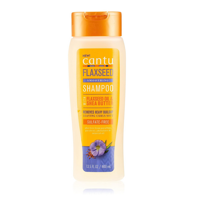 Cantu Flaxseed Sulfate-Free Exfoloating Shampoo with Flaxseed Oil & Shea Butter, 13.5 fl oz Find Your New Look Today!