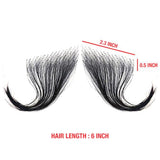 Celebrity 100% Human Hair HD Lace Reusable Fake Baby Hair Edge 4pcs I & V-Shape Find Your New Look Today!