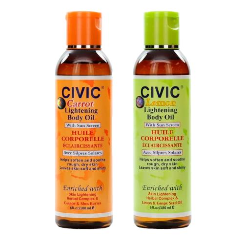 Civic Lightening Body Oil Find Your New Look Today!
