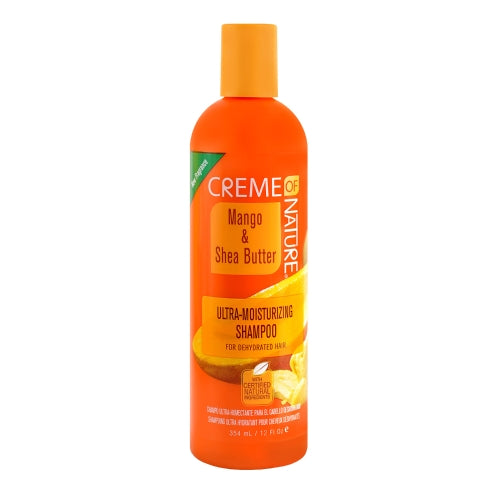 Creme Of Nature Mango & Shea Butter Ultra-Moisturizing Shampoo 12oz Find Your New Look Today!