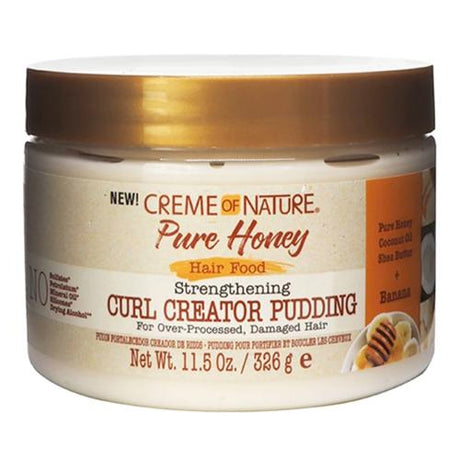 Creme of Nature Pure Honey Hair Food Strengthening Curl Creator Pudding 11.5oz/ 326g Find Your New Look Today!