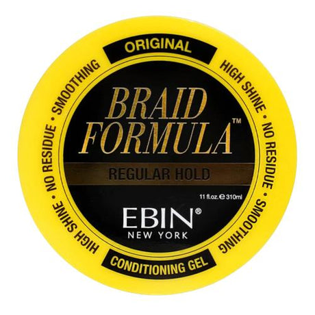 Ebin New York Braid Formula Conditioning Gel Regular Hold Find Your New Look Today!