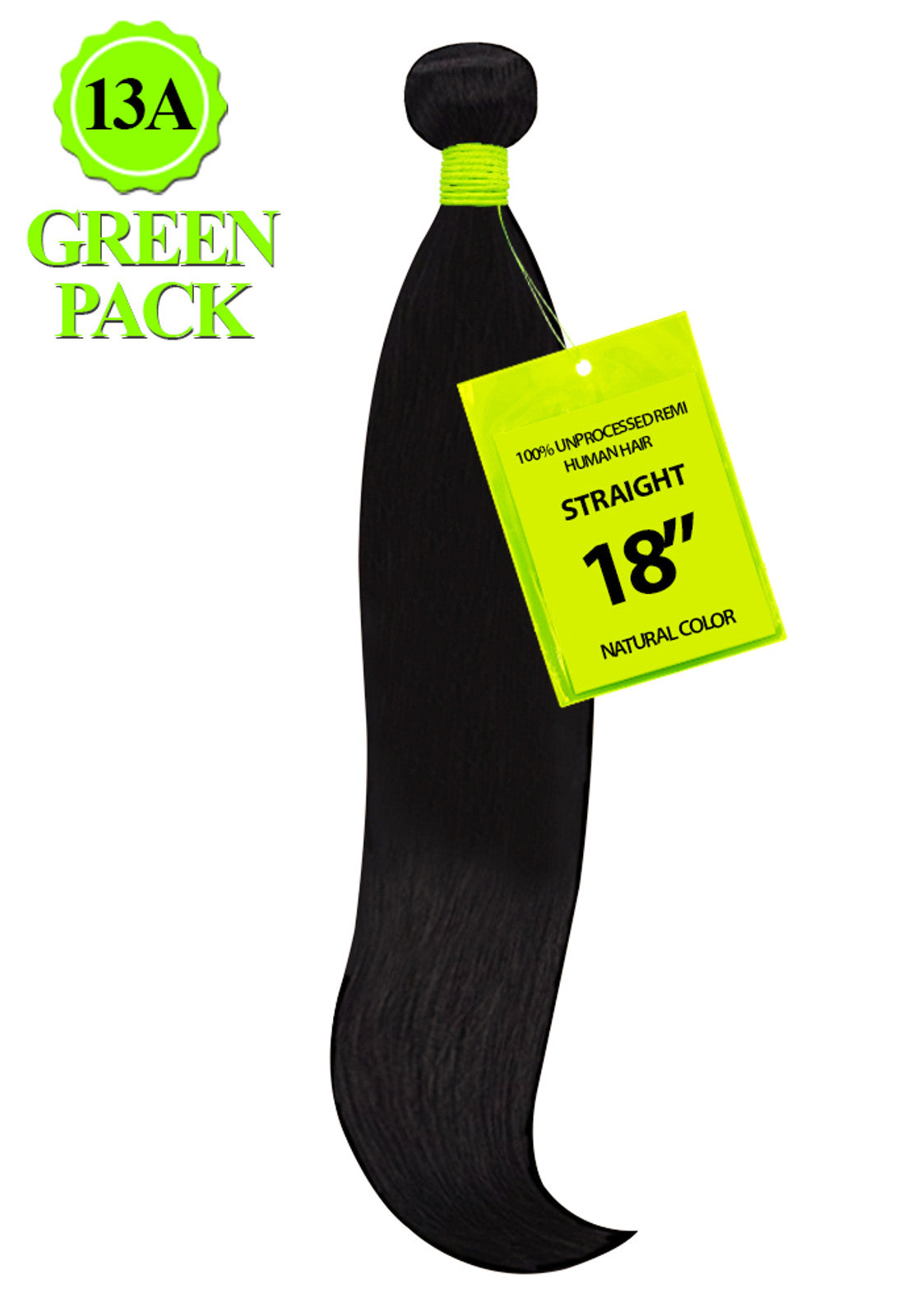 13A GREEN TAG - SINGLE BUNDLE - STRAIGHT