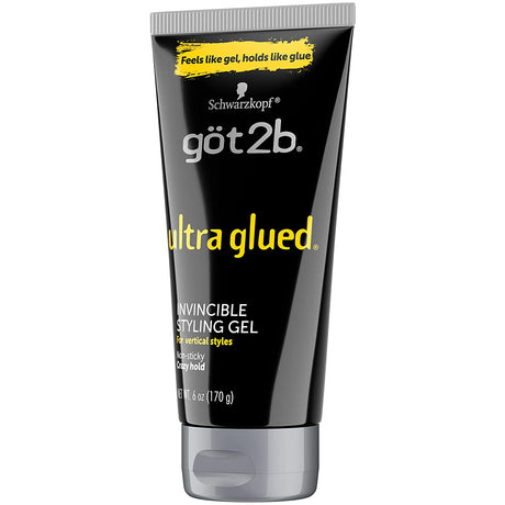 Got2b Ultra Glued Invincible Styling Hair Gel, 6 Ounce Find Your New Look Today!