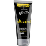 Got2b Ultra Glued Invincible Styling Hair Gel, 6 Ounce Find Your New Look Today!