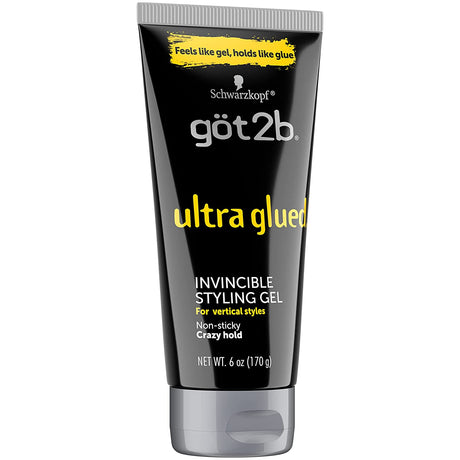 Got2b Ultra Glued Invincible Styling Hair Gel, 6 Ounce Find Your New Look Today!