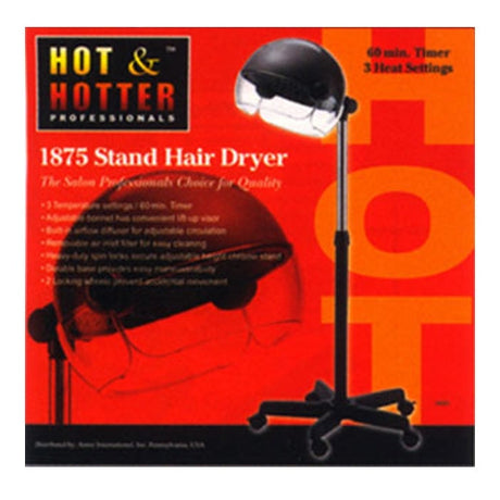 HOT&HOTTER 1875 Stand Hair Dryer Find Your New Look Today!