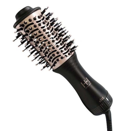 HOT and HOTTER Mini One Step Hair Styler Black & Rose gold Find Your New Look Today!
