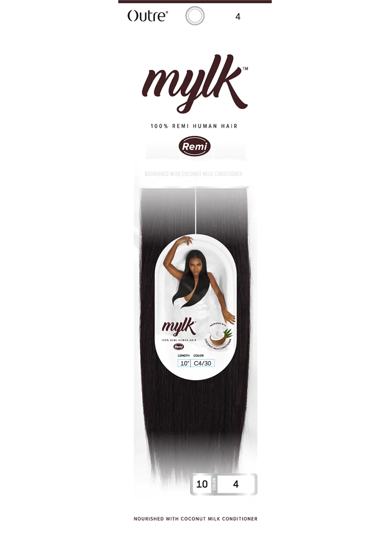 OUTRE MYLK HUMAN WEAVING HAIR - YAKI 8"-22"