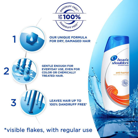 Head & Shoulders Anti Dandruff Shampoo Anti-Hair Fall Hair Falling Loss Find Your New Look Today!