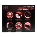 Hot n Hotter Turbo Pro Super Large Hood Dryer 3000 Find Your New Look Today!