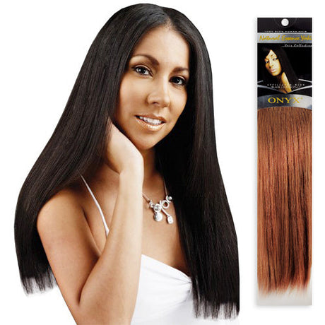 Human Hair Weave Black Diamond Onyx Essence Yaki Find Your New Look Today!