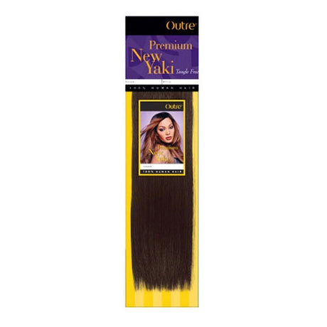 Human Hair Weave OUTRE Premium Collection New Yaki Find Your New Look Today!