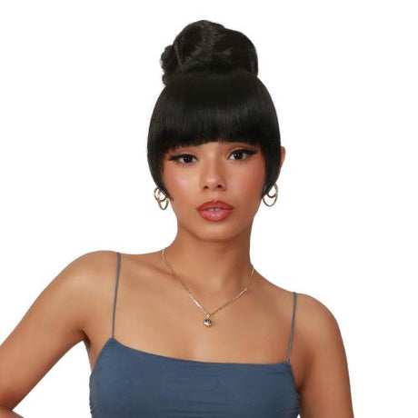 Instant Glitz Sweet Rolls Fringe Bang & Bun (Coffee Roll M) 2pcs Find Your New Look Today!