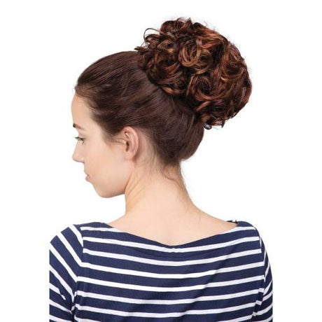 Janet Collection Human Hair Blend Bun Remy Illusion Scrunch Tendril Find Your New Look Today!