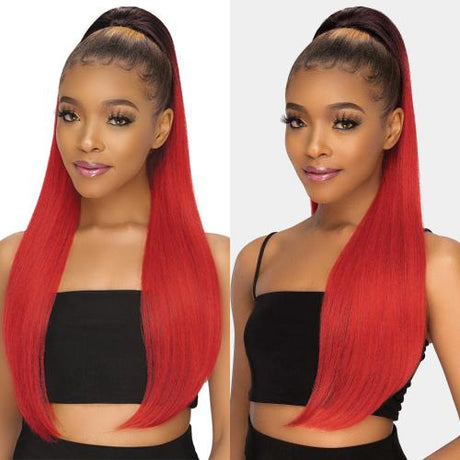 Janet Collection Human Hair Prime Unimix Ponytail Remy Illusion Pony Diamond Find Your New Look Today!