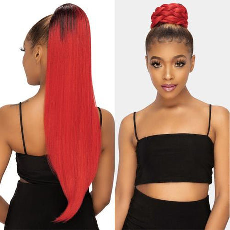 Janet Collection Human Hair Prime Unimix Ponytail Remy Illusion Pony Diamond Find Your New Look Today!