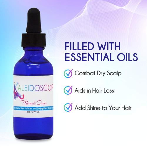 Kaleidoscope Miracle Drop Hair Growth Oil 2oz Find Your New Look Today!