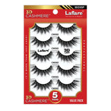 Laflare 3D Cashmere Eyelashes Value Pack 5 Pairs Find Your New Look Today!