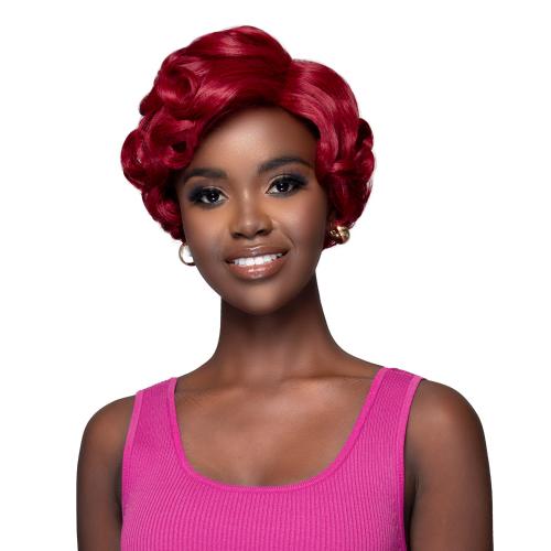 African american human hair blend clearance wigs