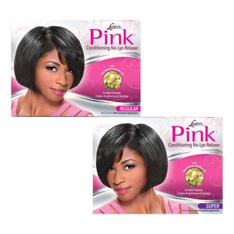 Luster's Pink Conditioning No-Lye Relaxer One Complete Application Find Your New Look Today!