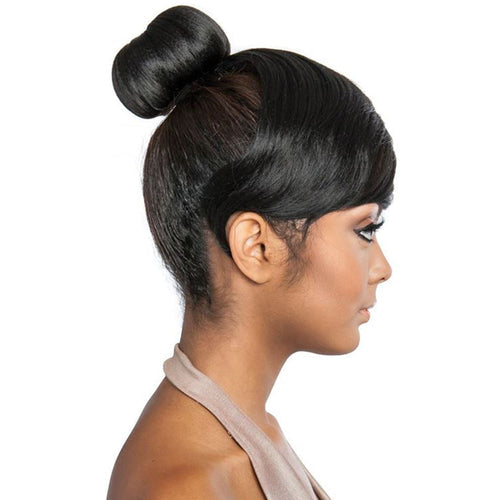 Mane Concept Synthetic Hair Bang Bun YellowTail YTBB01 FROSTED Find Your New Look Today!