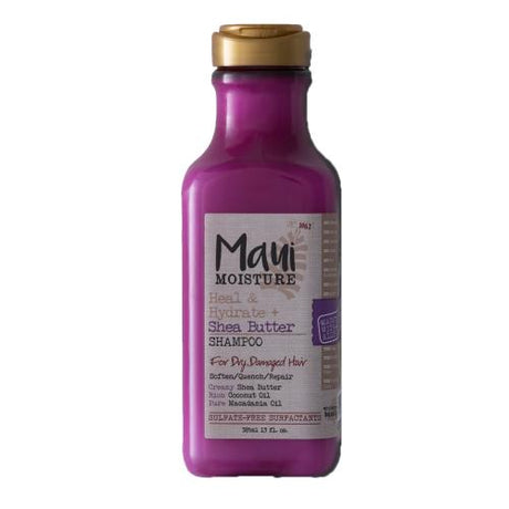 Maui Moisture Hair Car Heal & Hydrate + Shea Butter Shampoo 13oz/ 385ml Find Your New Look Today!