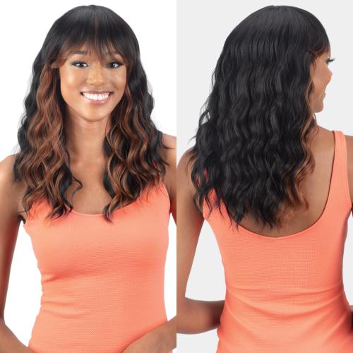 Mayde Beauty Human Hair Blend Wig Mocha Honey Find Your New Look Today!