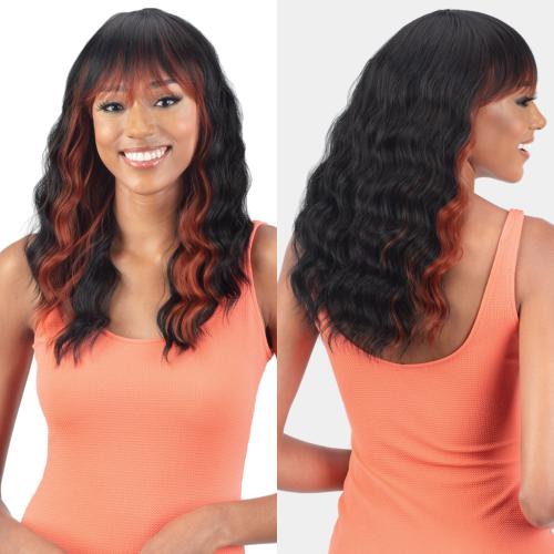 Mayde Beauty Human Hair Blend Wig Mocha Honey Find Your New Look Today!