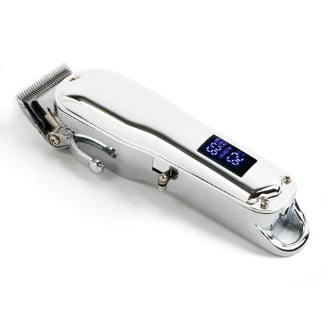 Metal Professional Cordless Hair Clipper Silver Find Your New Look Today!