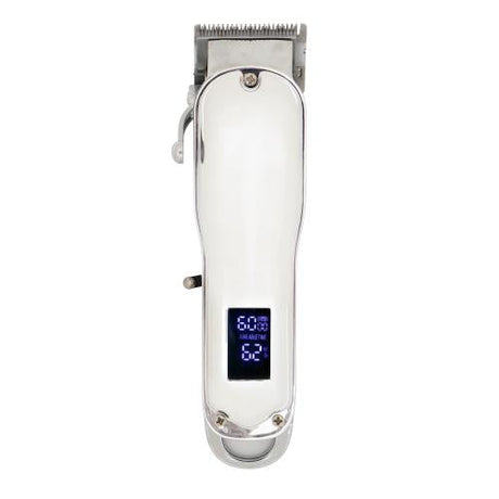Metal Professional Cordless Hair Clipper Silver Find Your New Look Today!