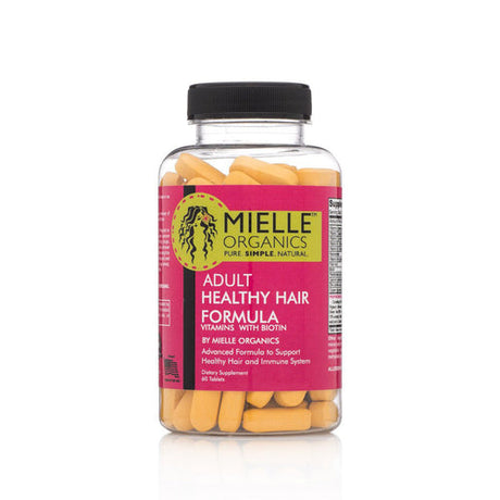 Mielle Organics Adult Healthy Hair Formula Vitamins With Biotin 60 Tablets Find Your New Look Today!