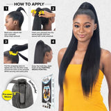 Milky Way Weave Organique Pony Pro Ponytail Sleek Straight Find Your New Look Today!