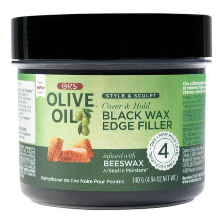 ORS Olive Oil Cover & Hold Black Wax Edge Filler 4.94oz Find Your New Look Today!